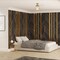 Designers Fountain Liana 19 in. 4-Light Brushed Gold Glam Semi Flush Mount with Etched Glass and Wire Cage Shades D328M-SF-BG - alternate 9